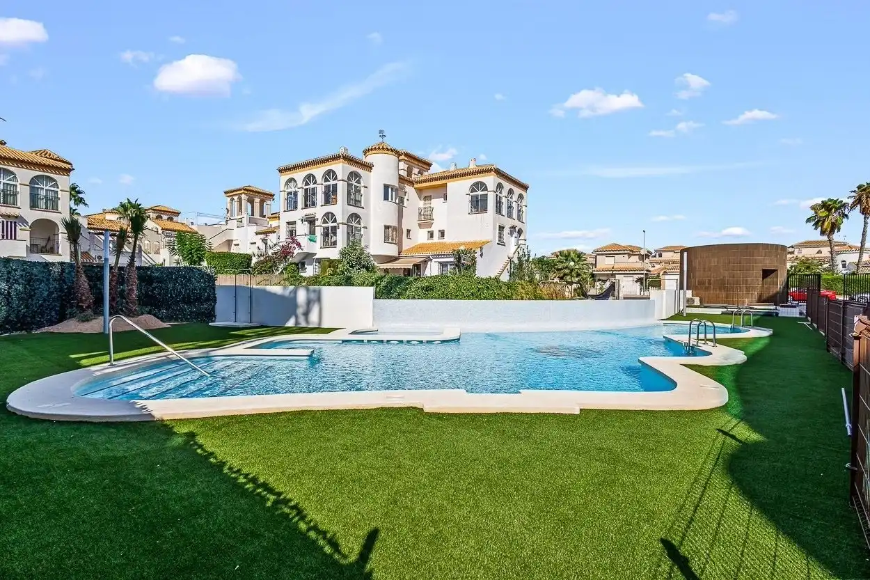 Swimming pool of Flat for sale in Orihuela  with Air Conditioner, Terrace and Furnished