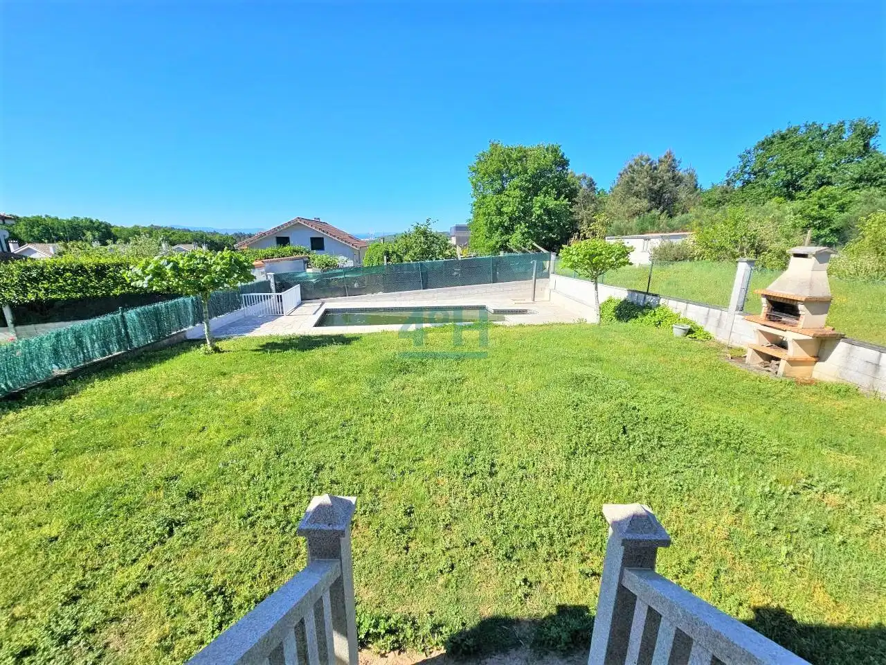 Jardín de Casa o chalet en venta en O Pereiro de Aguiar  con Calefacción, Jardín privado y Terraza