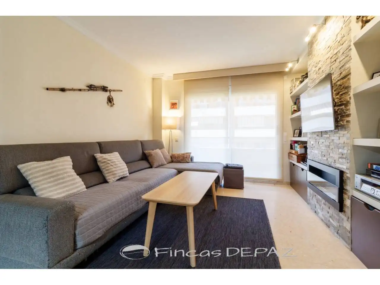 Sala d'estar de Pis en venda en Castelldefels amb Aire condicionat, Calefacció i Terrassa