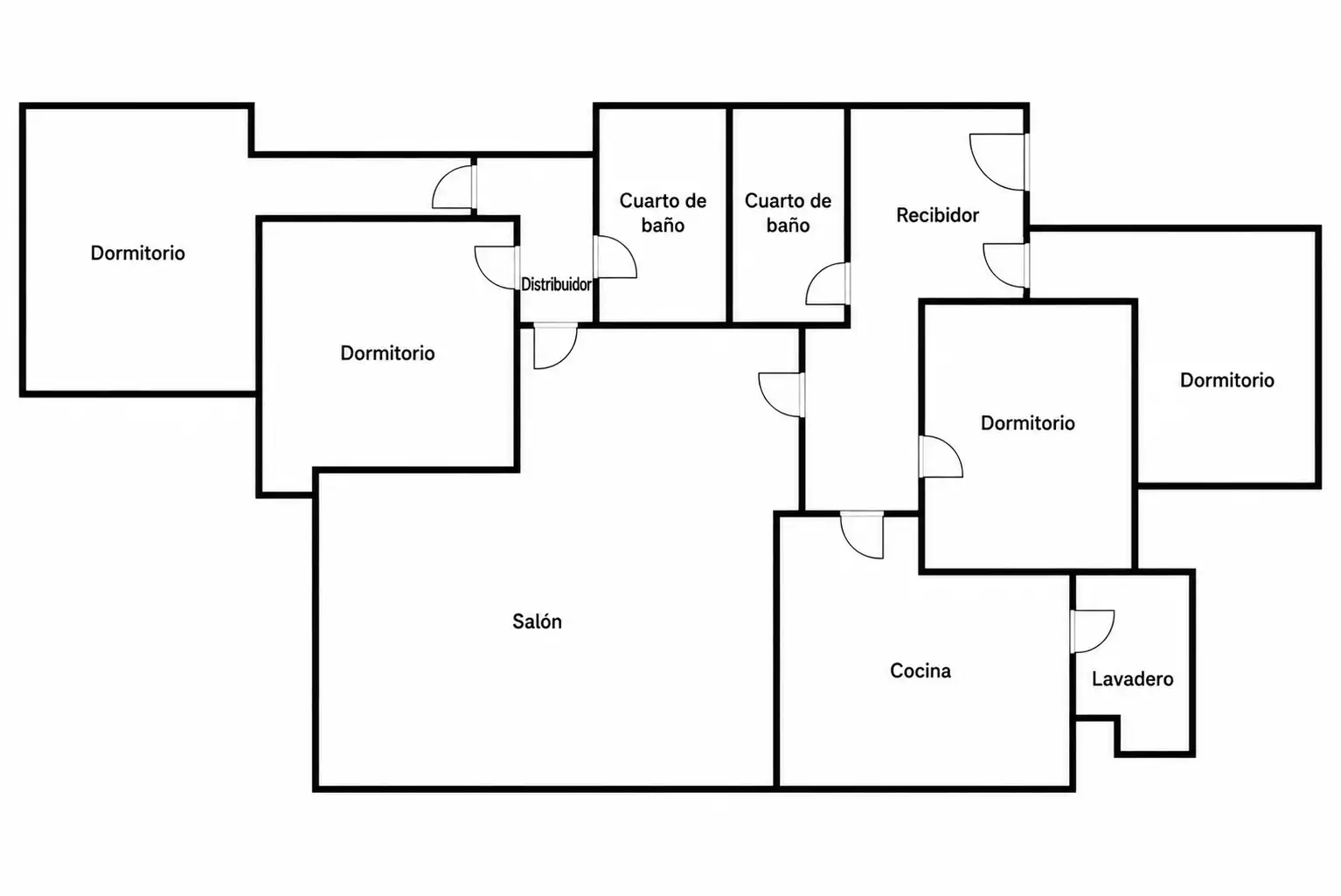 Piso en venta en Av. de la Ciudad de Barcelona, Pacífico