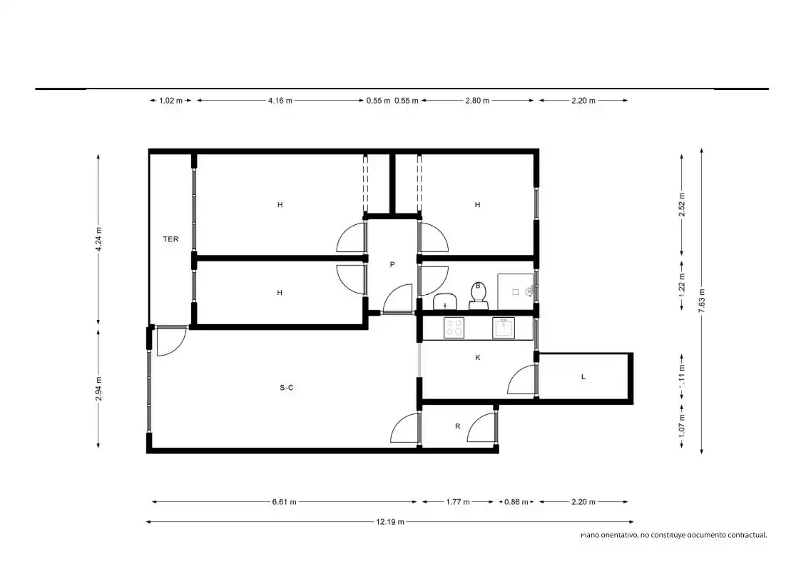 Flat for sale in Rubí