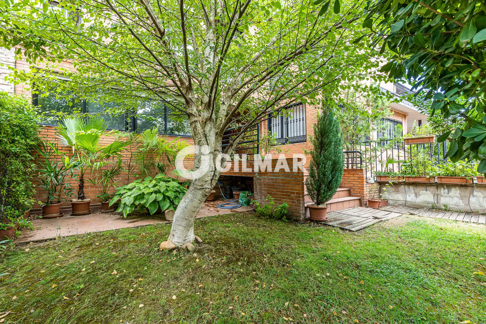 Garden of Detached homes for sale in Pozuelo de Alarcón  with Heating, Private garden and Swimming Pool