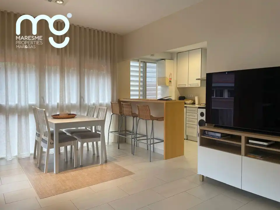 Dining room of Flat for rent in Sant Vicenç de Montalt  with Air Conditioner, Heating and Terrace