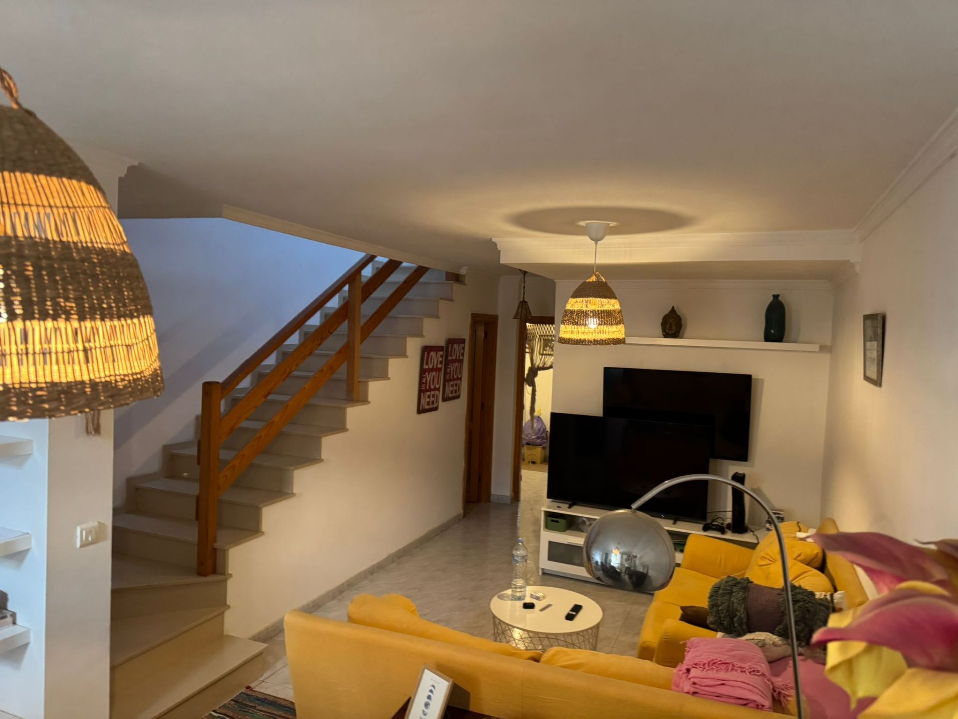 Sala de estar de Casa adosada en venta en Puerto del Rosario