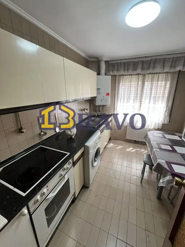 Kitchen of Flat for sale in Medina de Pomar  with Heating, Furnished and Balcony