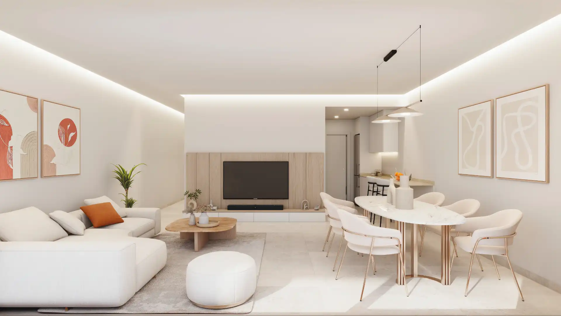 Neubau-Penthouse mit Pool zum Verkauf in Carrer Colon