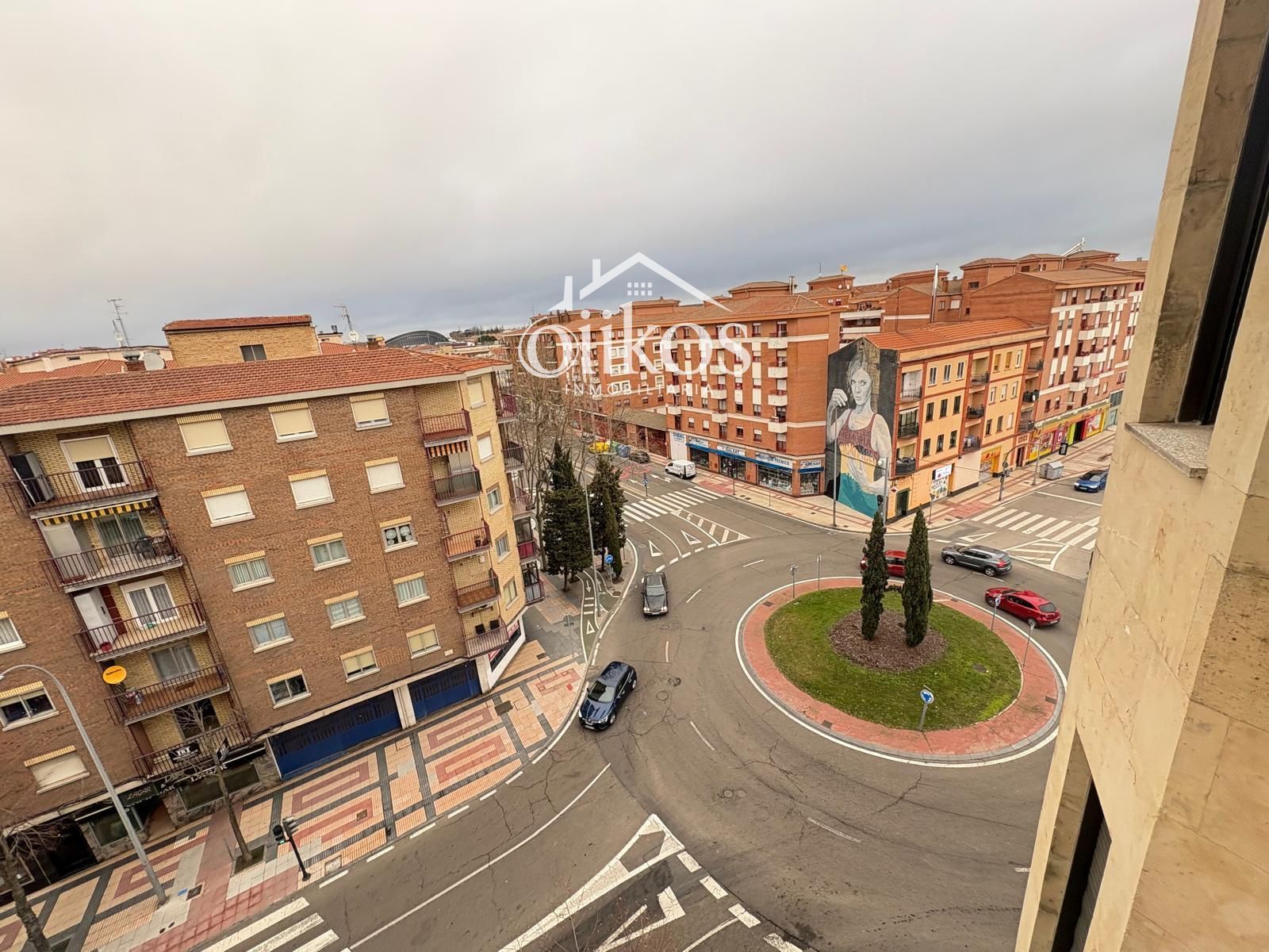 Vista exterior de Pis de lloguer en Salamanca Capital amb Calefacció, Parquet i Rentadora