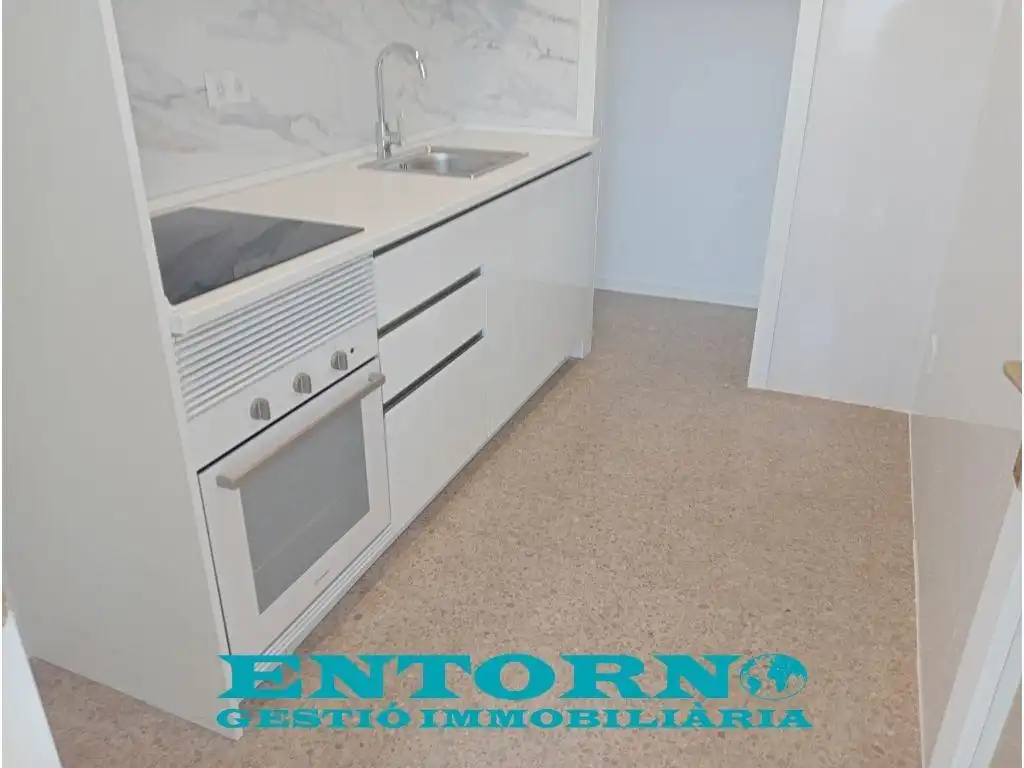 Kitchen of Flat for sale in Mollet del Vallès  with Air Conditioner, Terrace and Balcony
