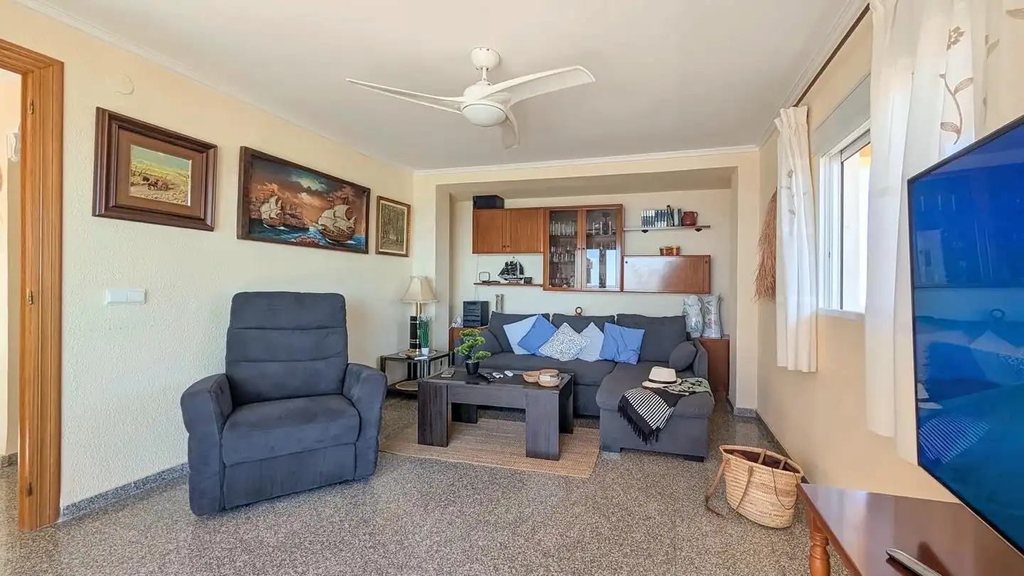 Sala de estar de Piso en venta en Santa Pola ciudad