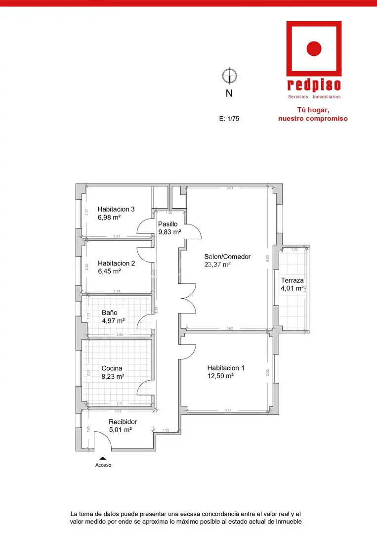 Piso en venta en Valencia con Aire acondicionado, Calefacción y Terraza
