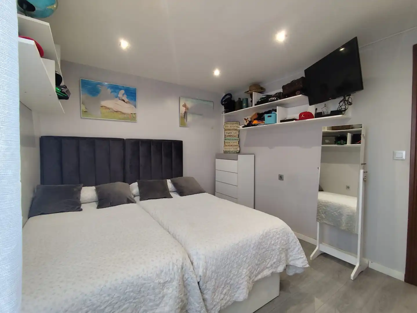Bedroom of Flat for sale in Quel  with Heating and Furnished