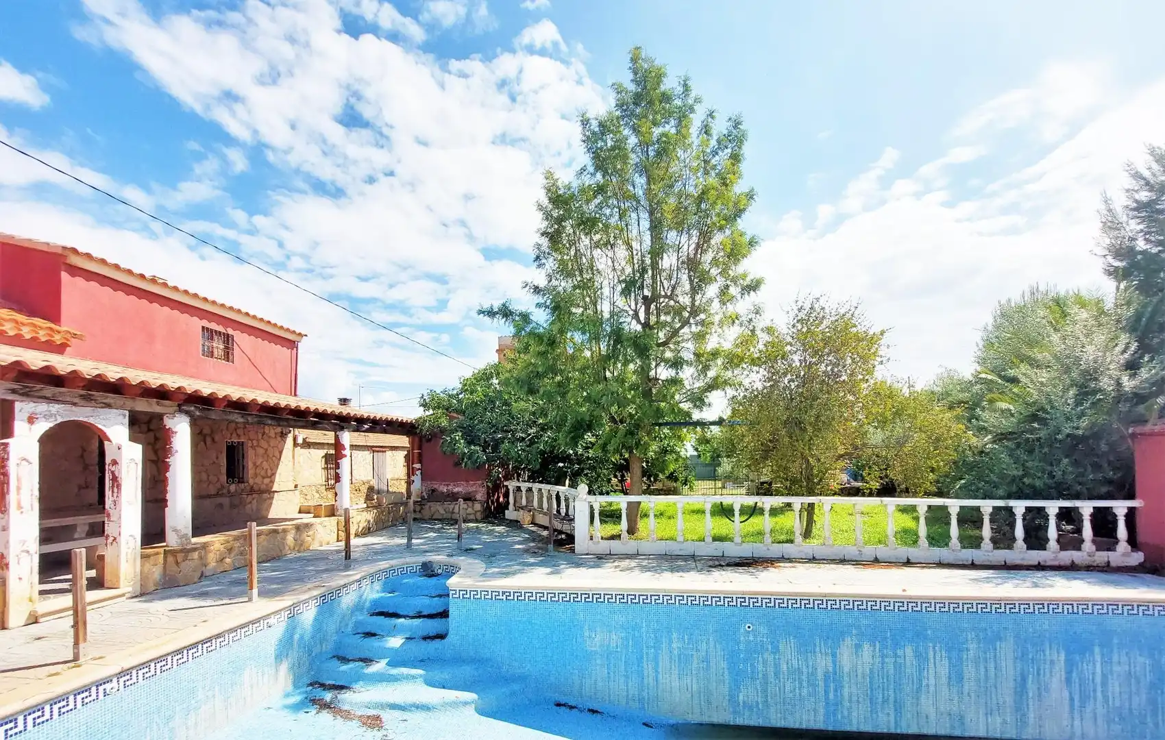 Swimming pool of Country homes for sale in Lorca  with Private garden and Furnished