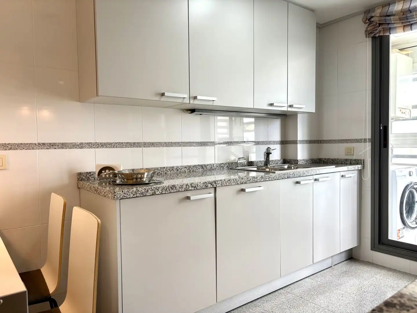 Kitchen of Flat for rent in Castellón de la Plana / Castelló de la Plana  with Air Conditioner, Heating and Terrace
