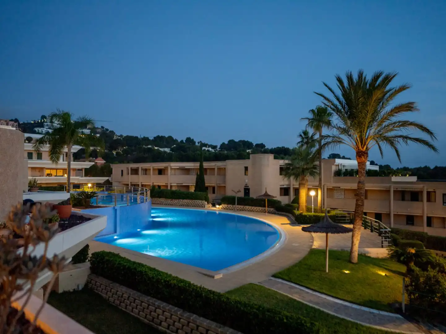 Piscina de Apartamento en venta en Altea con Aire acondicionado, Calefacción y Jardín privado