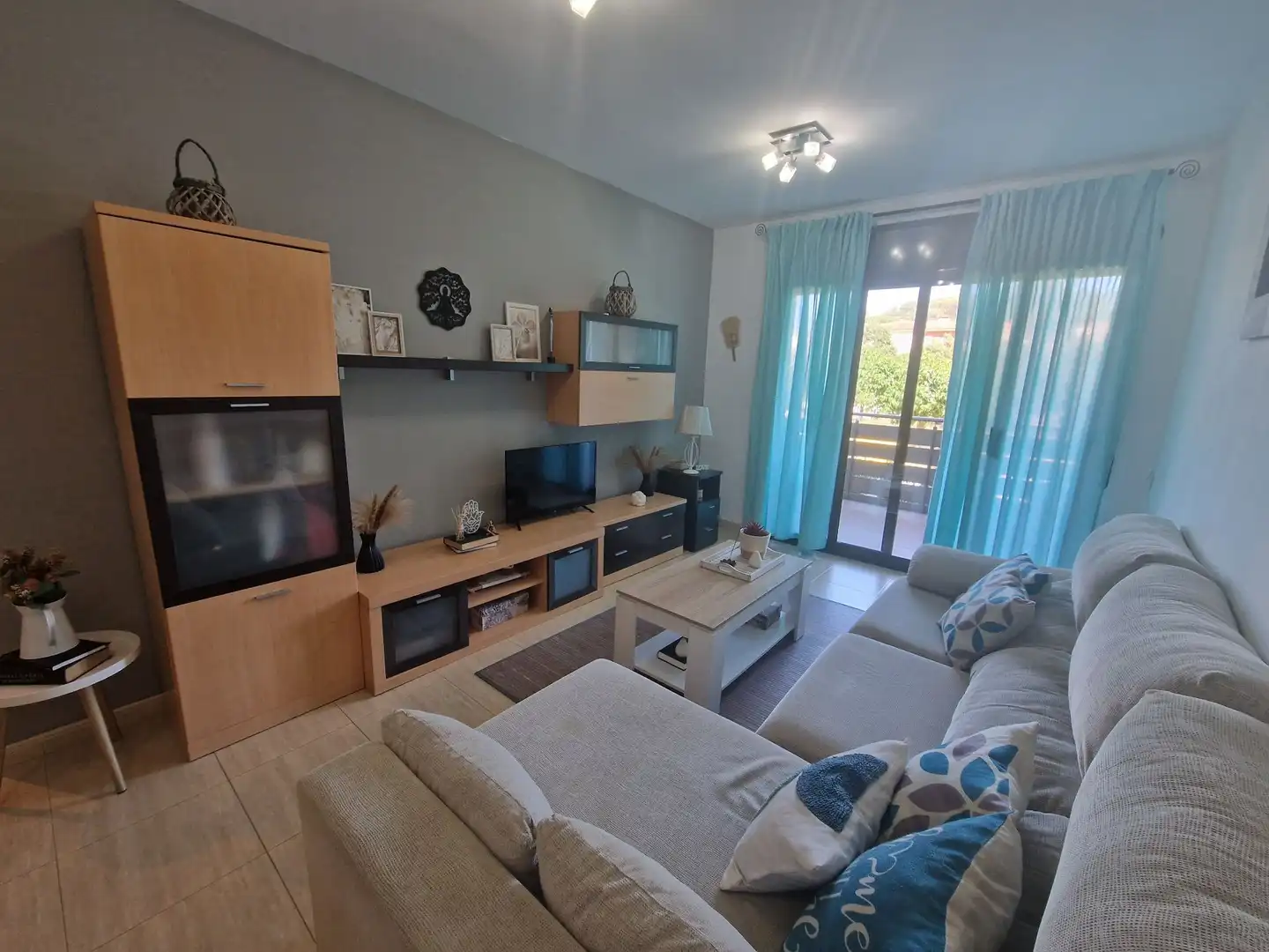 Sala de estar de Piso en venta en Dosrius