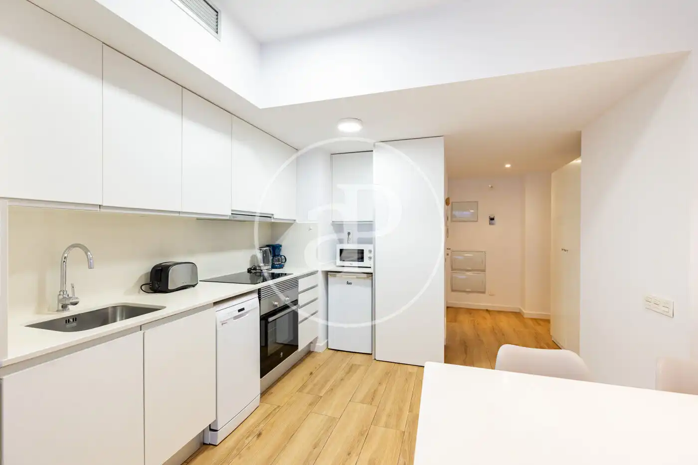 Kitchen of Flat for sale in Barcelona  with Air Conditioner, Heating and Community pool