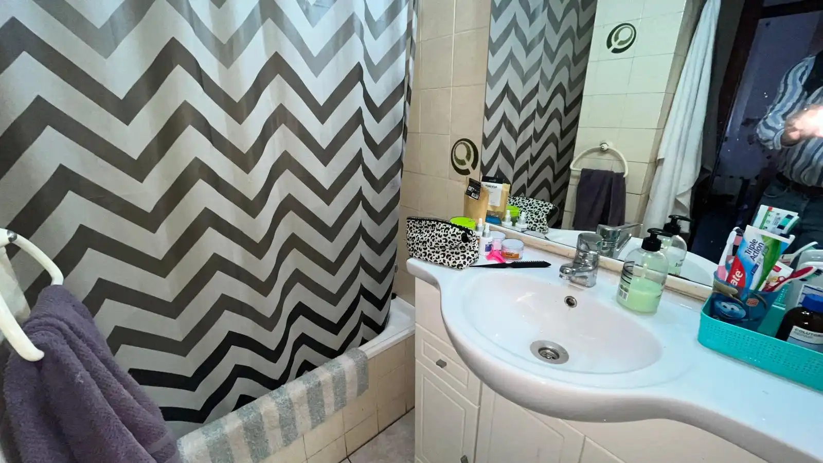 Bathroom of Flat for sale in Málaga  with Air Conditioner, Furnished and Community pool