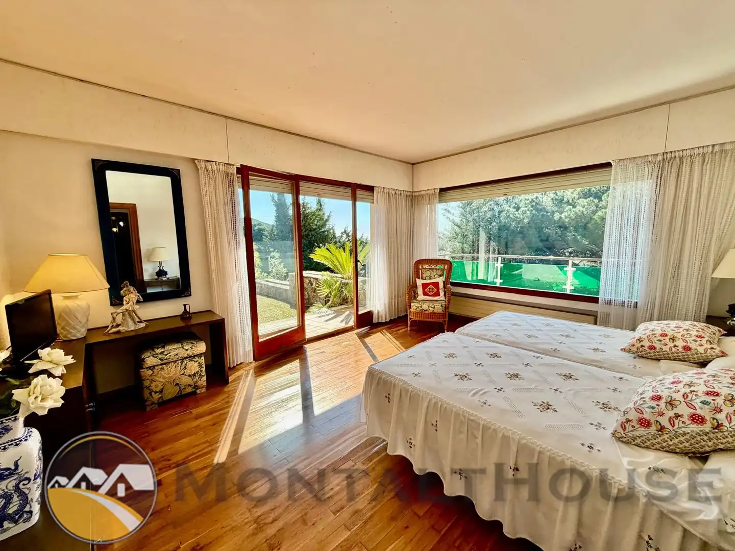 Habitación de Casa o chalet en venta en Sant Andreu de Llavaneres con Calefacción, Jardín privado y Parquet