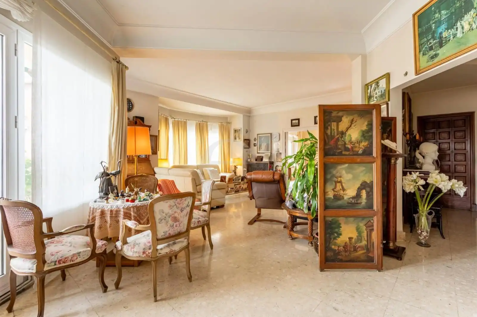 Wohnzimmer von Wohnung zum Verkauf in Valencia mit Klimaanlage, Terrasse und Abstellraum