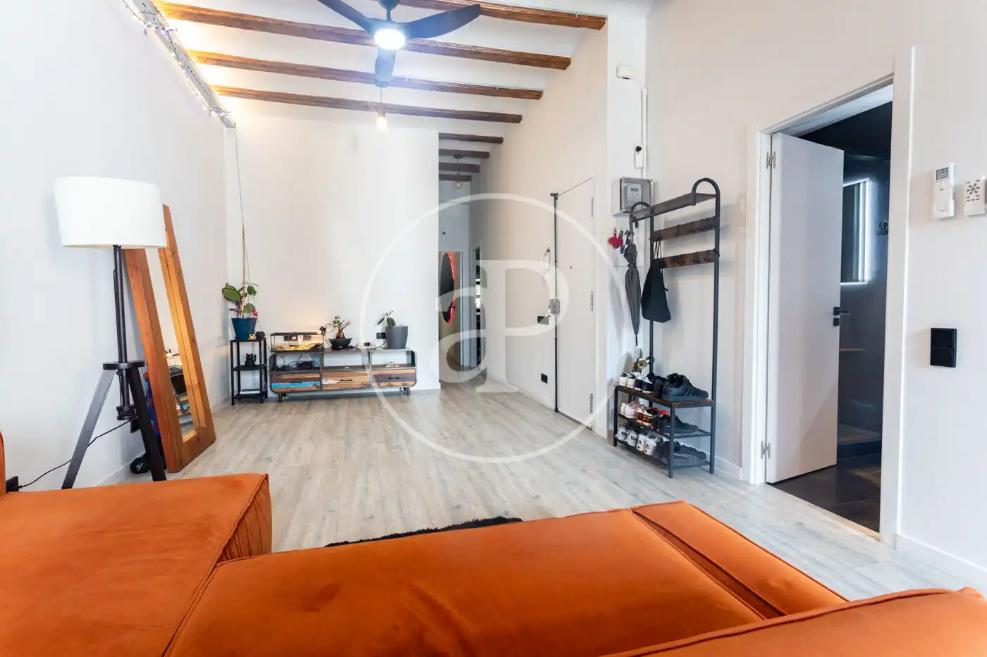 Sala de estar de Piso en venta en Barcelona con Aire acondicionado, Calefacción y Balcón