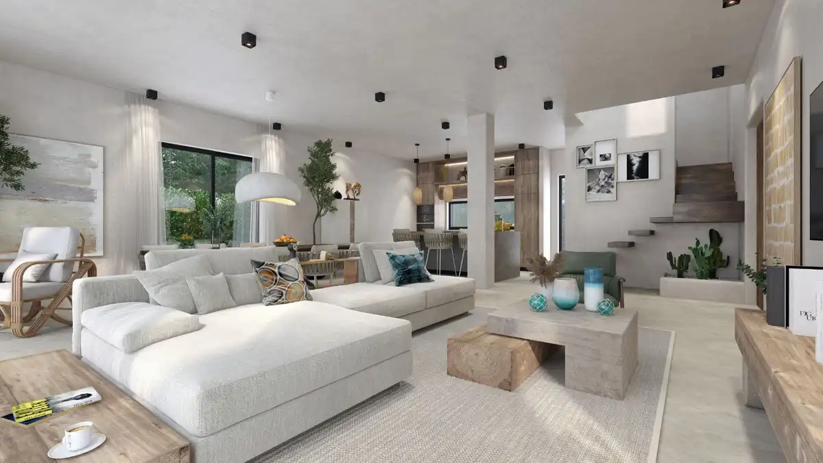 Living room of Residential for sale in Marbella