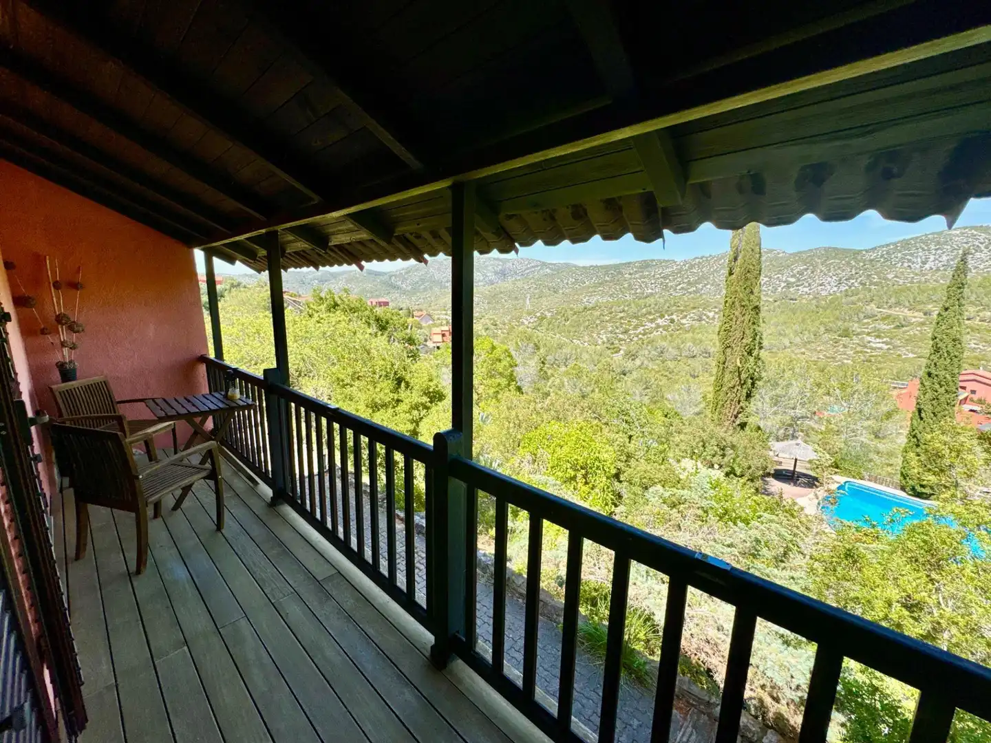 Terrassa de Casa o xalet en venda en Olivella amb Calefacció, Jardí privat i Terrassa