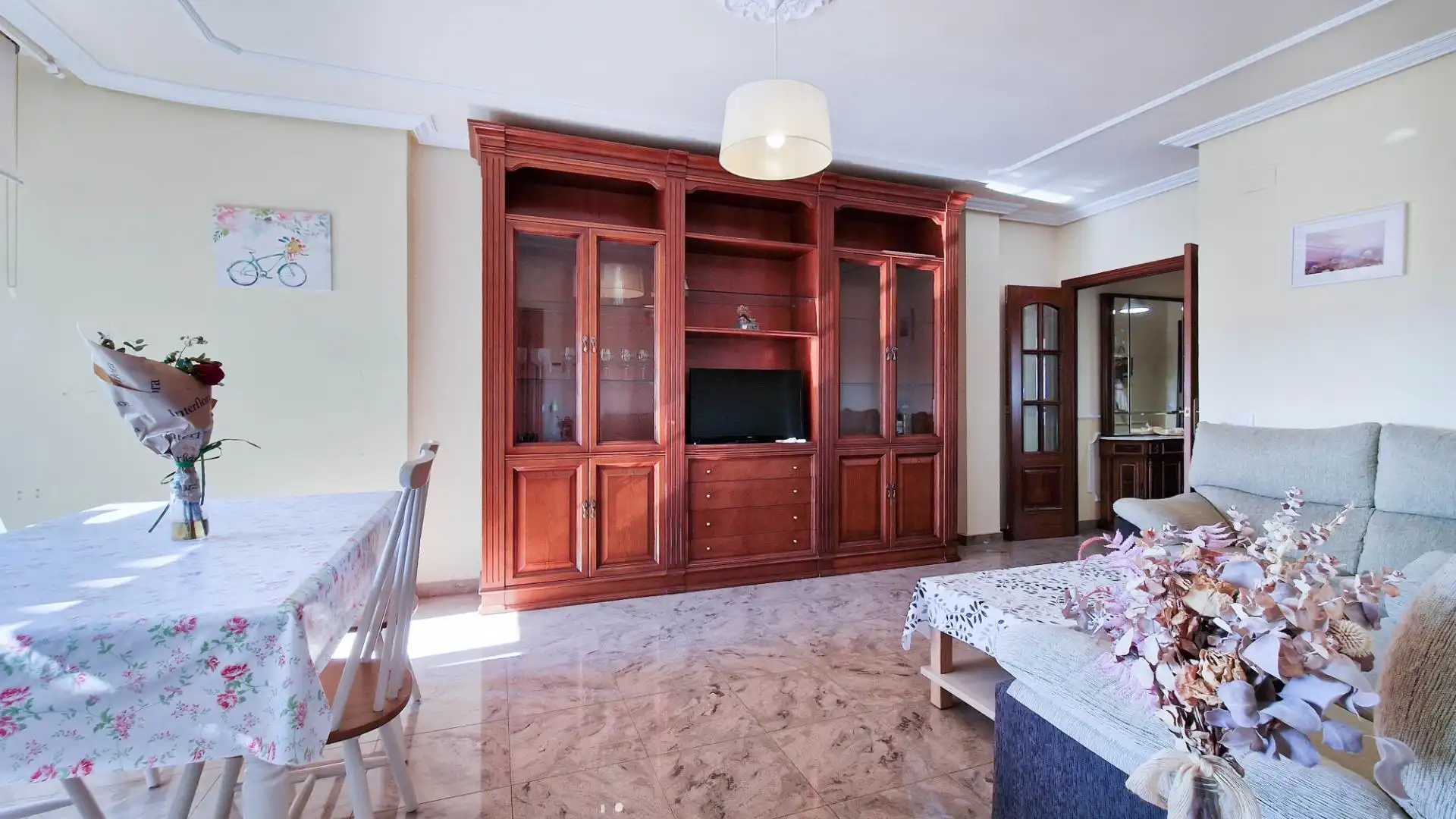 Living room of Flat for rent in Badajoz