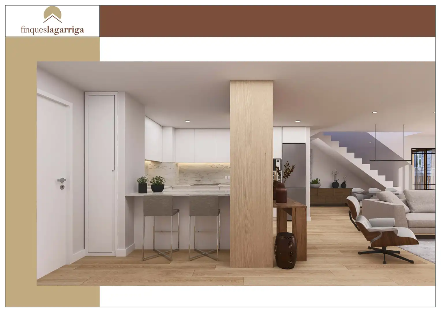 Cocina de Dúplex en venta en La Garriga con Aire acondicionado, Calefacción y Parquet