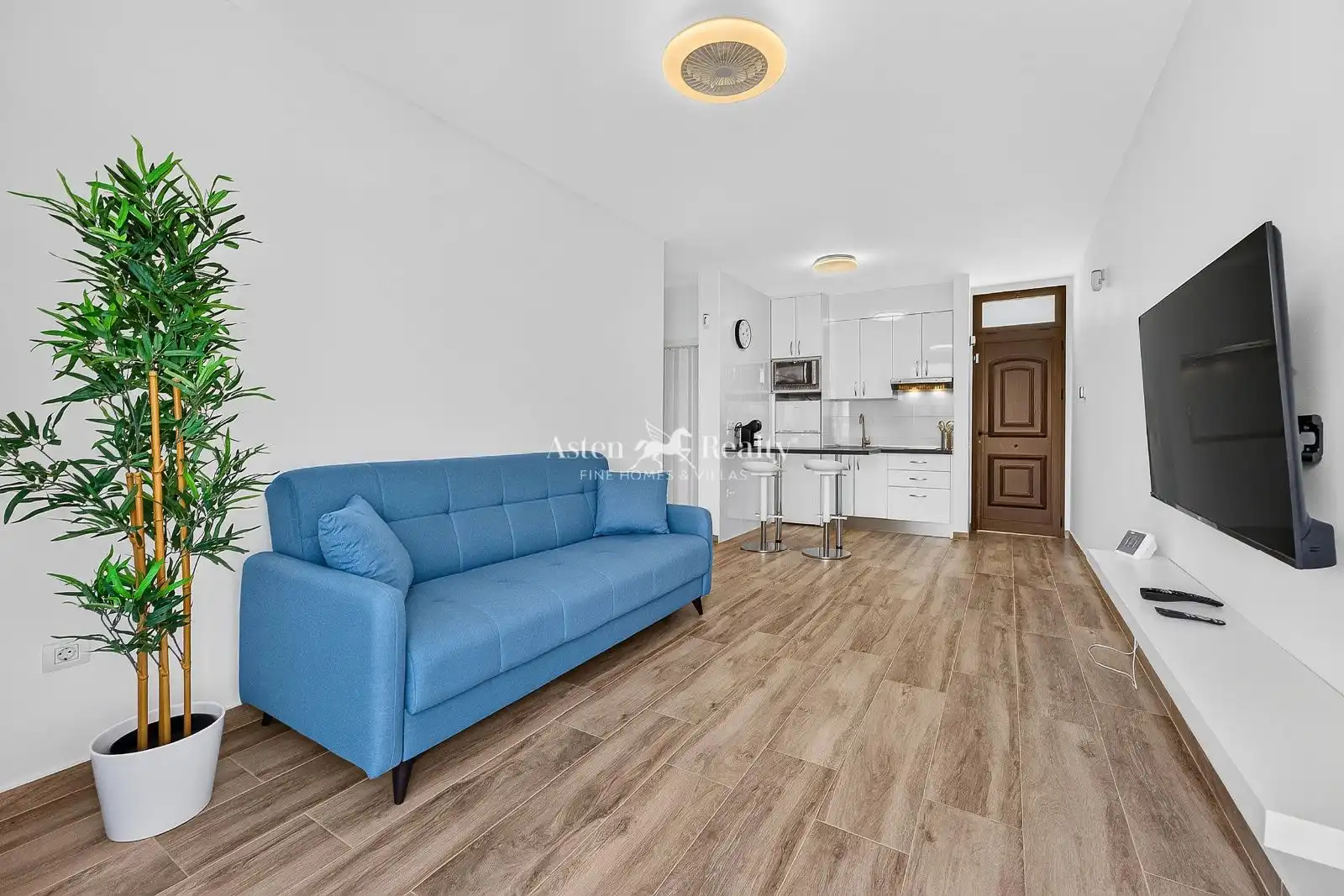 Living room of Flat for sale in Arona  with Terrace, Swimming Pool and Furnished