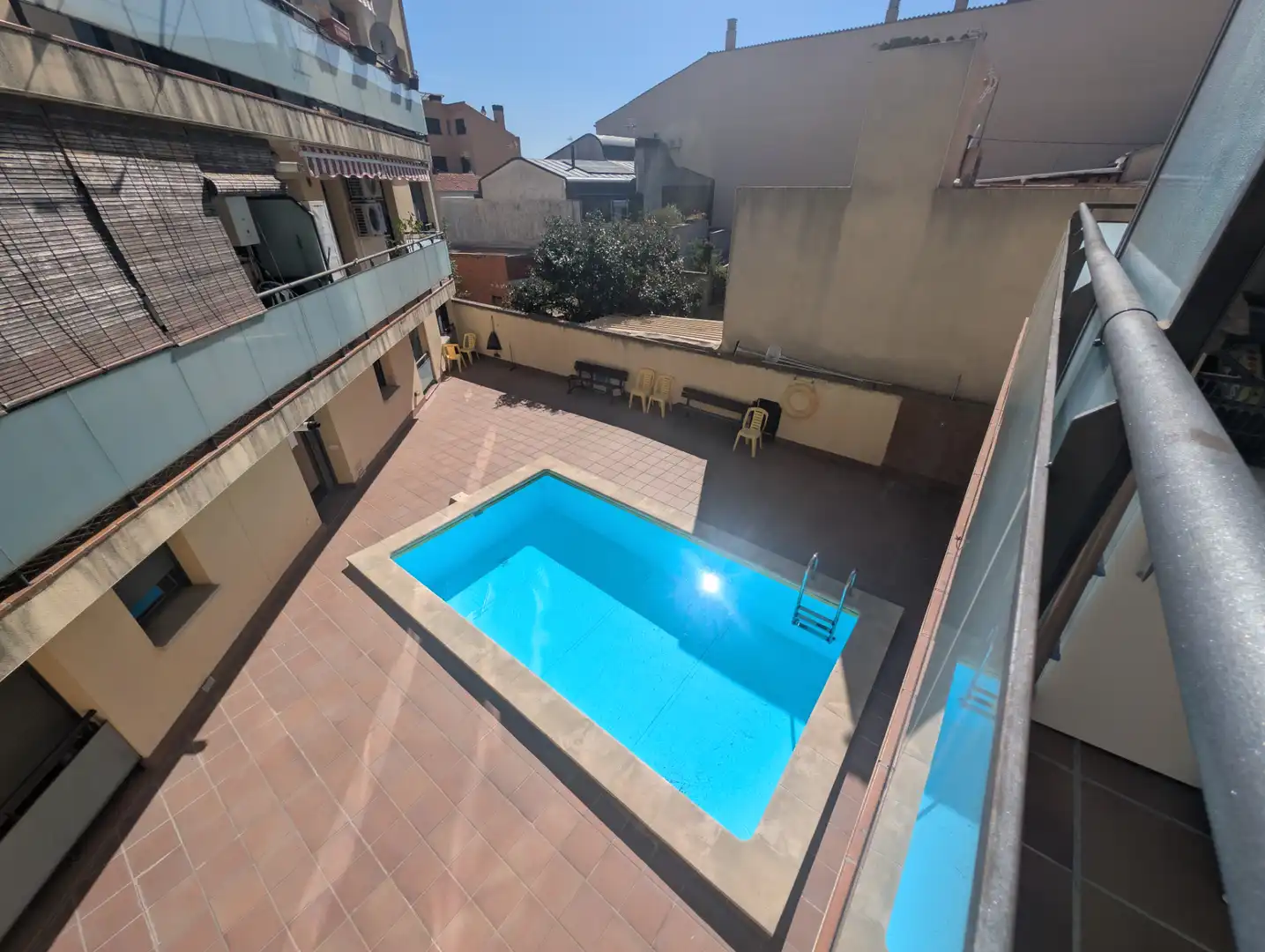 Swimming pool of Duplexes for sale in Terrassa  with Air Conditioner, Terrace and Balcony