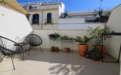 Terrace of Attic for sale in  Sevilla Capital  with Air Conditioner, Heating and Parquet flooring