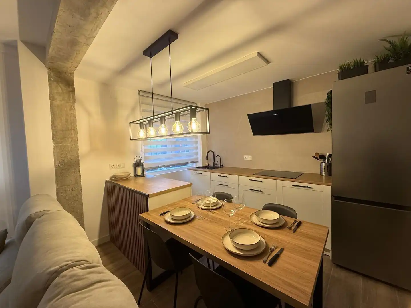 Cocina de Piso en venta en Oviedo  con Amueblado