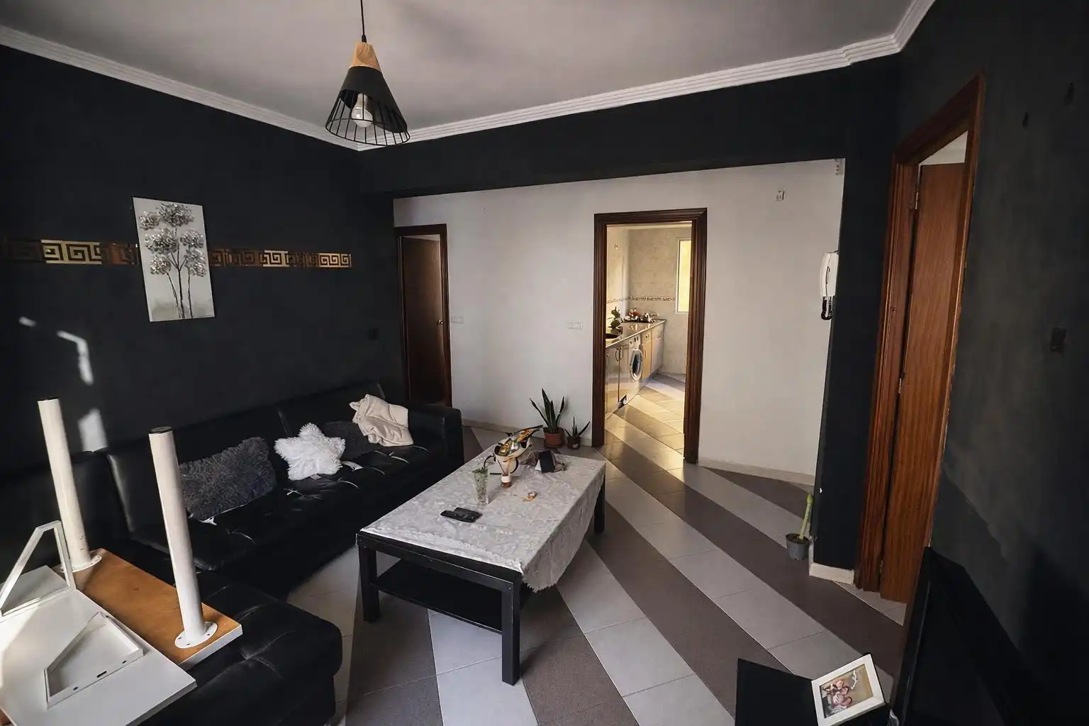 Sala de estar de Piso en venta en  Sevilla Capital con Aire acondicionado y Terraza