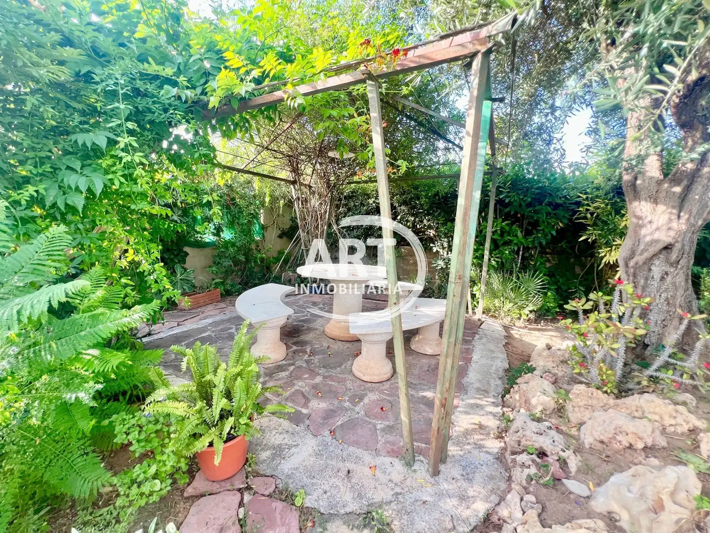 Jardín de Casa o chalet en venta en L'Eliana con Aire acondicionado, Calefacción y Jardín privado