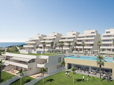 Apartamento con balcón en venta en Estepona Pueblo