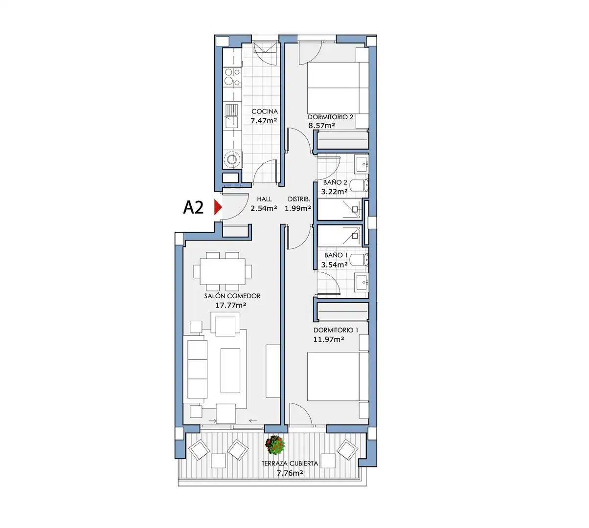 Apartament amb piscina en venda a Calle del Río Padrón 4, imagen 9
