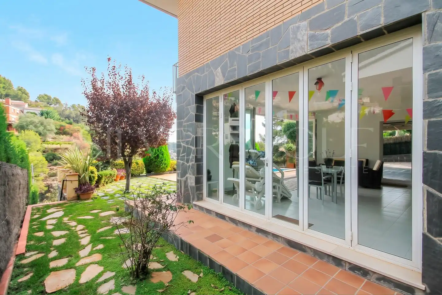 Terraza de Casa o chalet en venta en Vallirana, Barcelona