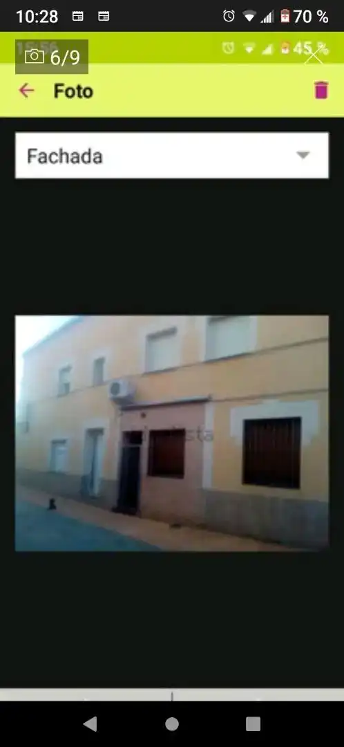 Vista exterior de Casa adosada en venda en Viso del Marqués, Ciudad Real