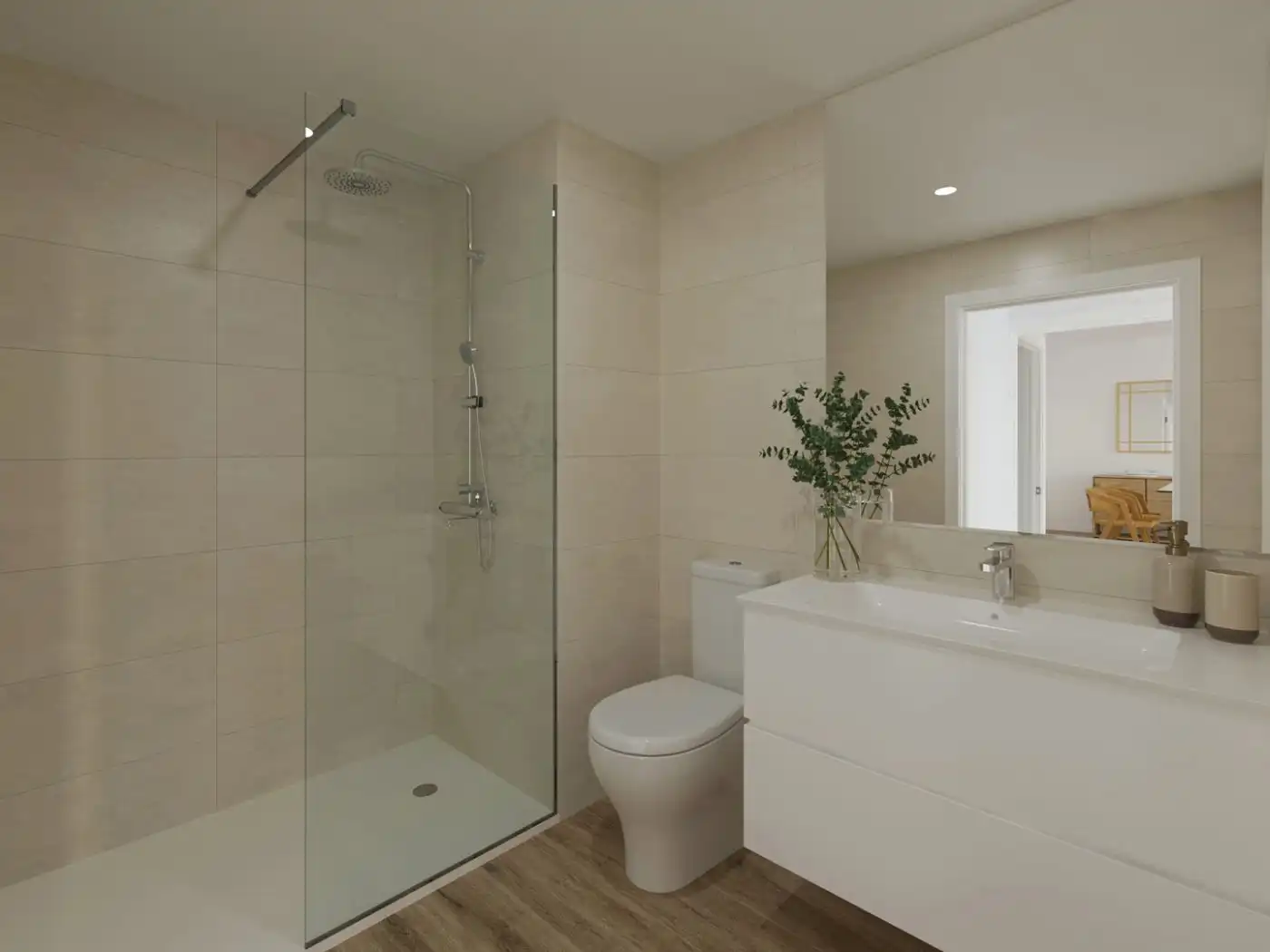 Baño de Apartamento en venta en Jávea / Xàbia con Piscina