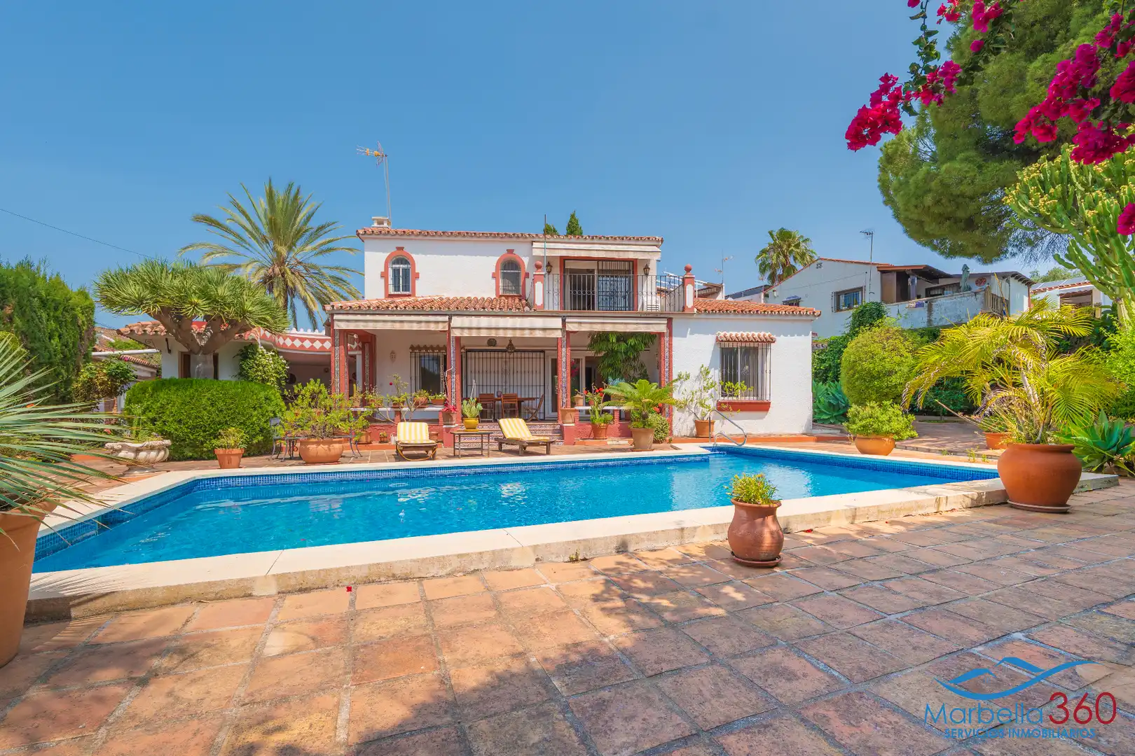 Jardín de Casa o chalet en venta en Marbella con Aire acondicionado, Jardín privado y Terraza