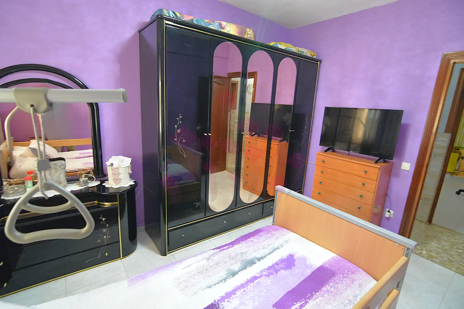 Dormitori de Casa o xalet en venda en Ciudad Real amb Aire condicionat, Calefacció i Jardí privat