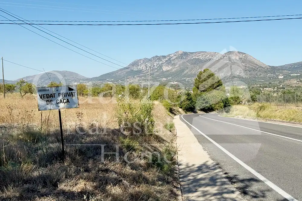 Exterior view of Houses for sale in Benilloba  with Heating, Private garden and Storage room