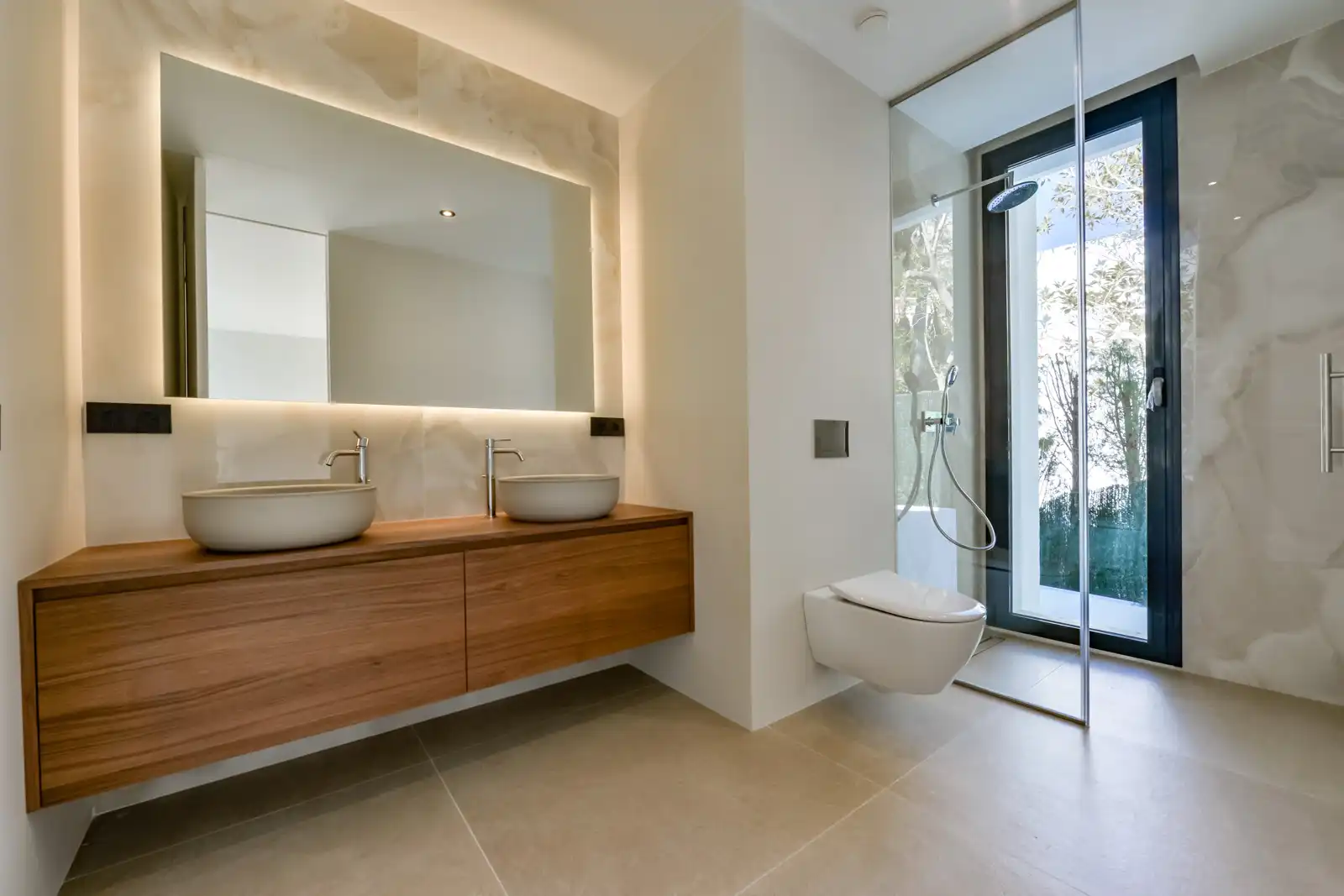 Baño de Casa o chalet en venta en Altea con Aire acondicionado, Calefacción y Jardín privado