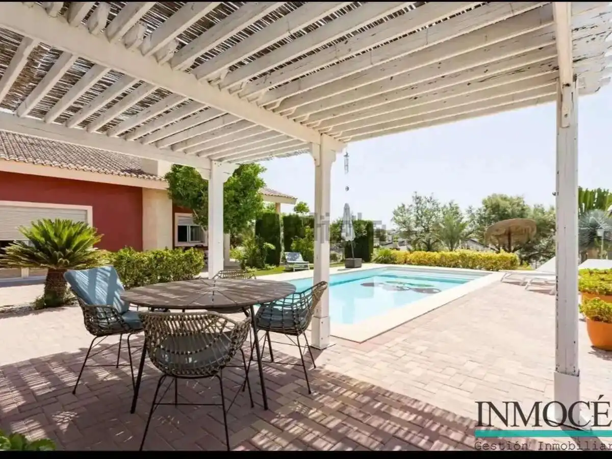 Terrassa de Casa o xalet en venda en Molina de Segura amb Jardí privat, Terrassa i Piscina