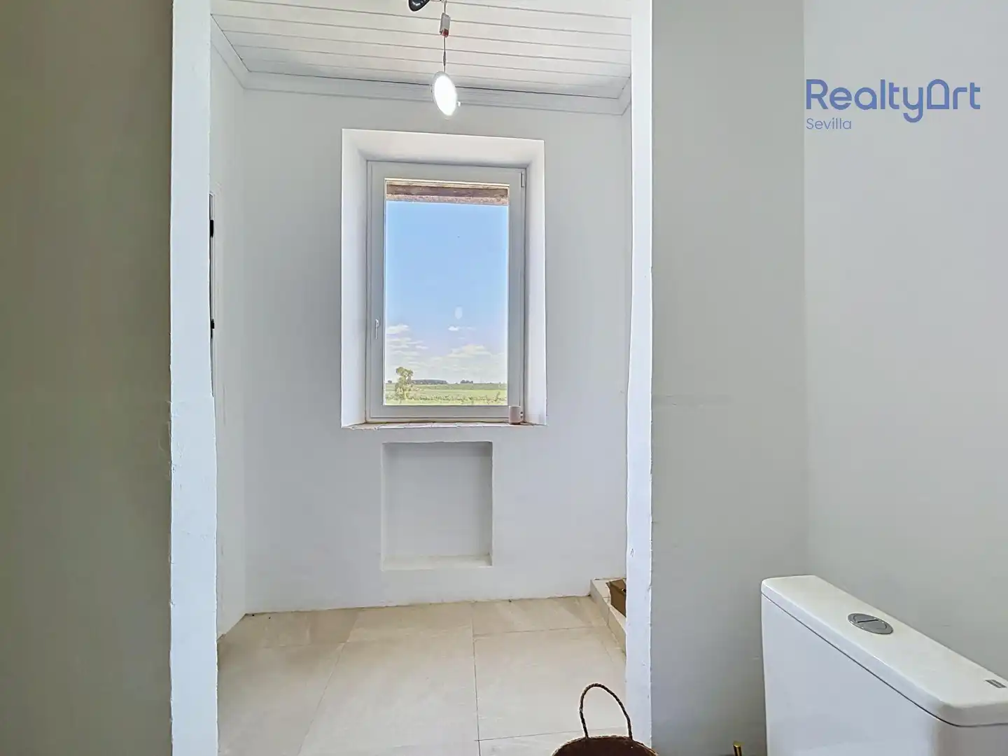 Baño de Finca rústica en venta en Bollullos de la Mitación con Jardín privado y Piscina