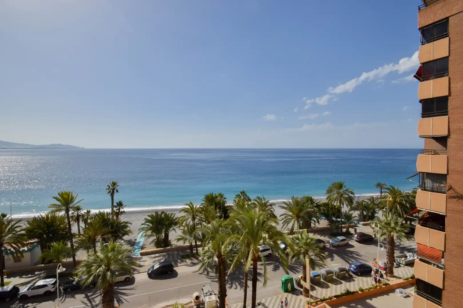 Exterior view of Flat for sale in Almuñécar  with Parquet flooring, Terrace and Furnished
