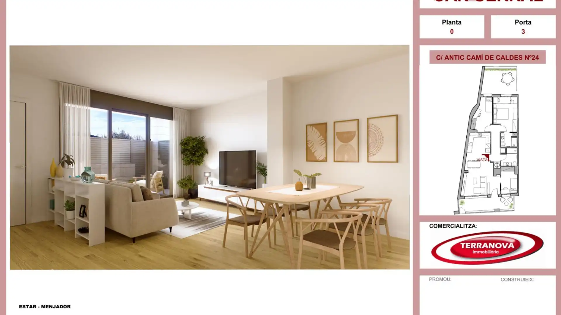 Piso en venta en L'Ametlla del Vallès