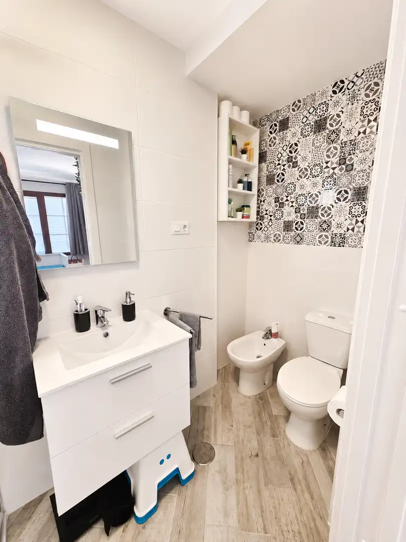 Baño de Estudio en venta en Antigua con Aire acondicionado, Amueblado y Piscina comunitaria