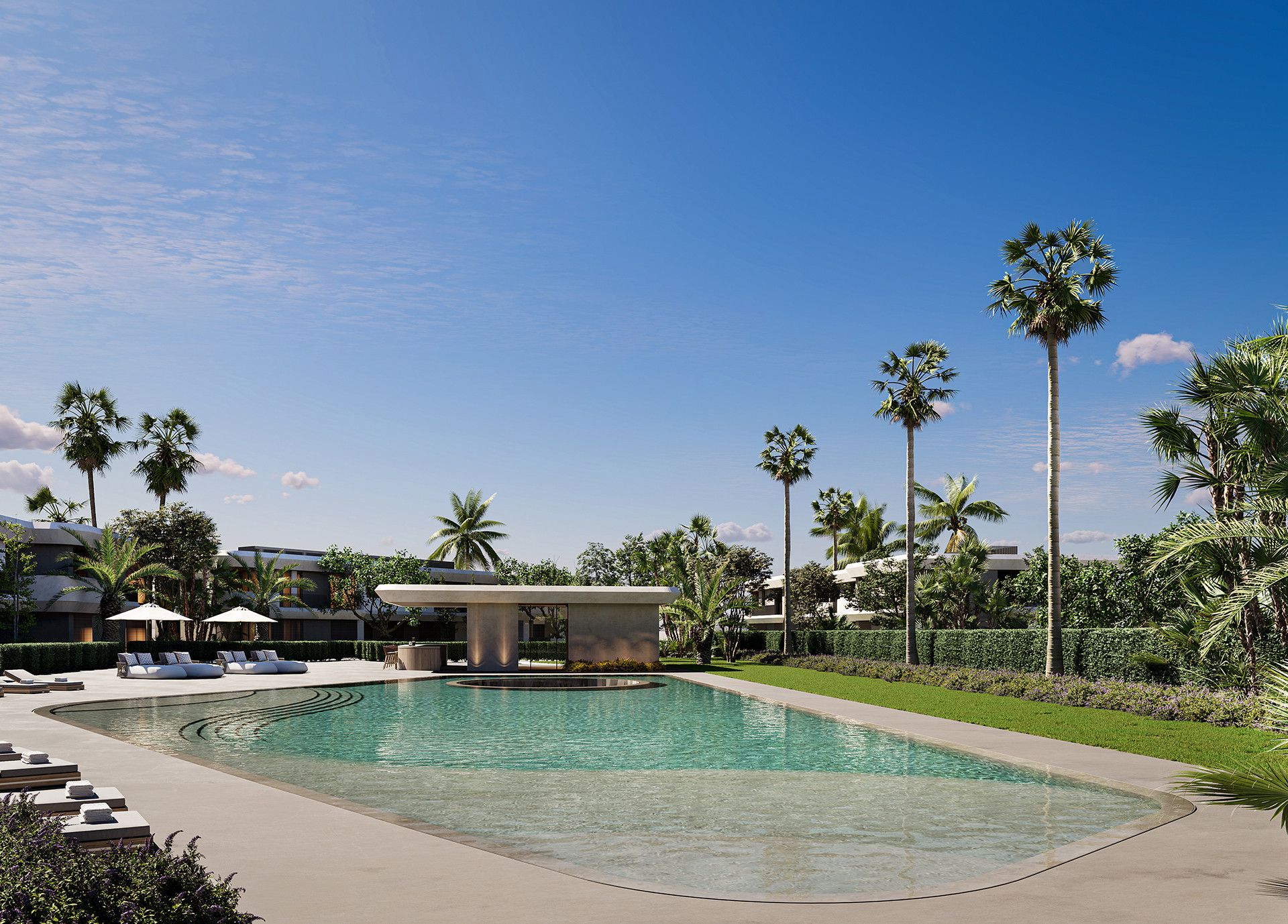 Swimming pool of Apartment for sale in Casares  with Private garden, Terrace and Swimming Pool