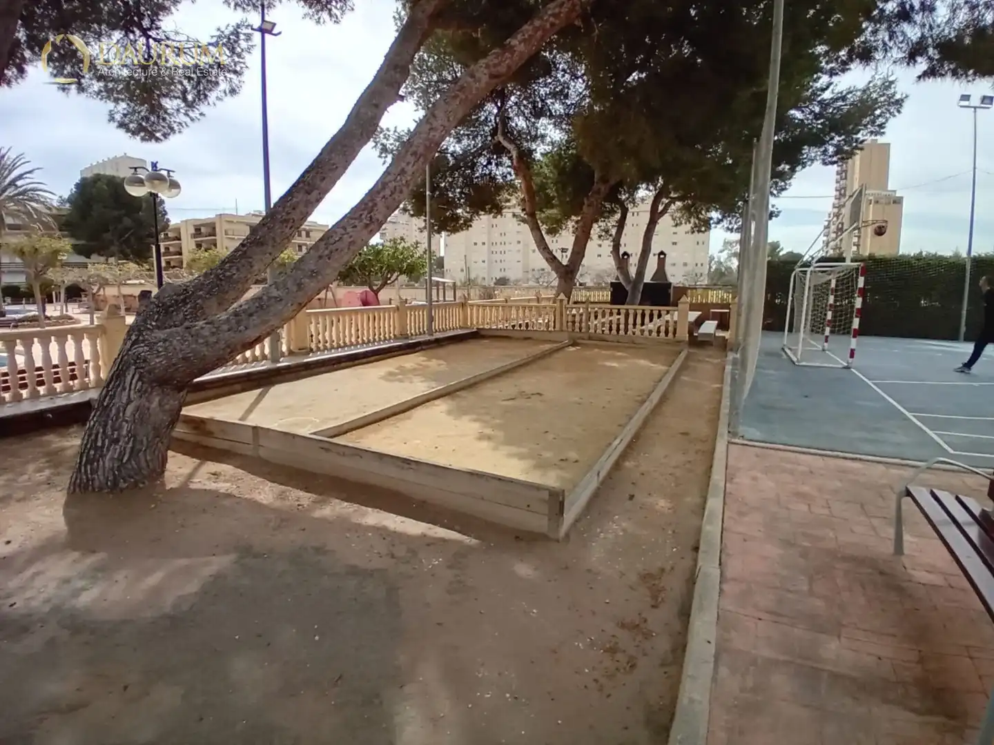 Garden of Apartments for sale in El Campello  with Air Conditioner, Swimming Pool and Furnished
